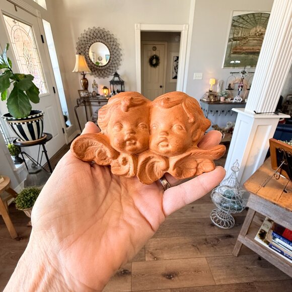 Vintage Terracotta Angel Babies - Picture 9 of 11
